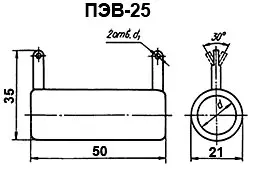 ПЭВ-25 24 кОм фото 3 ПЭВ-25 24 кОм фото 3