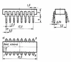 К155ПР7 микросхема фото 2