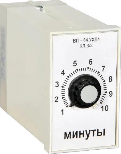 ВЛ-64 3-30cек 110В реле времени фото 3 ВЛ-64 3-30cек 110В реле времени фото 3