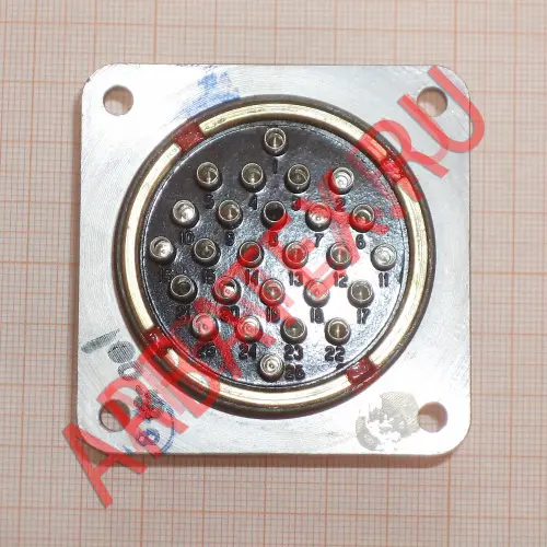 СШРГ48П26ЭГ3 розетка фото фото 2 СШРГ48П26ЭГ3 розетка Разъемы ШР, СШР фото фото 2