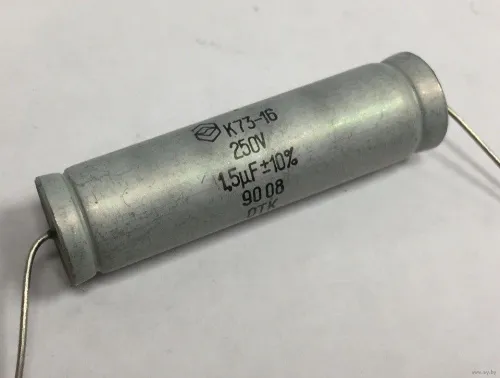 К73-16 250в 1.5 мкф фото 2 К73-16 250в 1.5 мкф фото 2