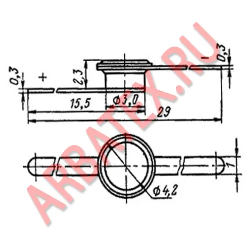 3И201Д диод фото 3 3И201Д диод фото 3