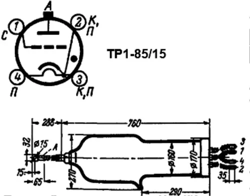 ТР1-85/15 тиратрон фото 2