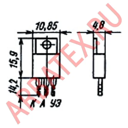 КУ202П1 тиристор фото 3 КУ202П1 тиристор фото 3
